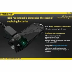 Nitecore Tube V2.0 zaklamp green< Verlichting|Zaklampen