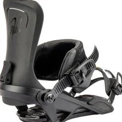 Snowboard Bindingen|Wintersport-Nitro Poison bindingen dames ultra black - EU 36 - 43