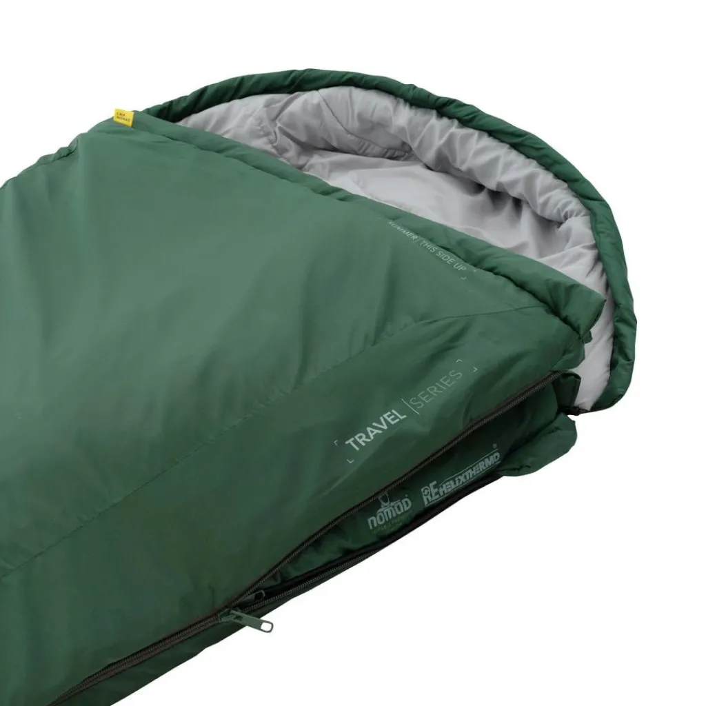 Slaapzakken-Nomad Triple-S Premium slaapzak junior green