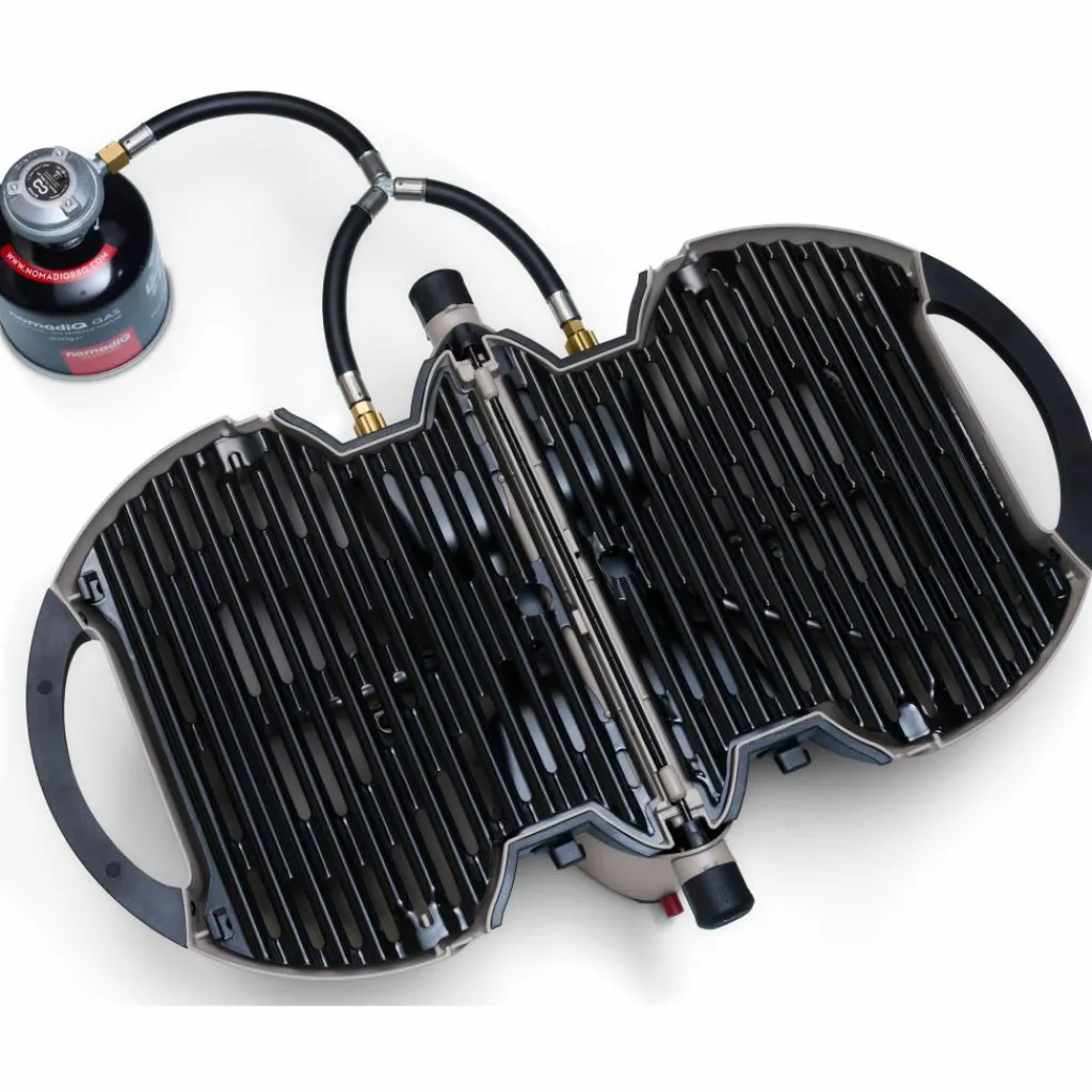 NomadiQ 3.0 draagbare gasbarbecue urban grey< Gas Bbq & Buitenkeukens