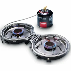 Gaskooktoestellen-NomadiQ Draagbaar outdoor 2-pits kooktoestel