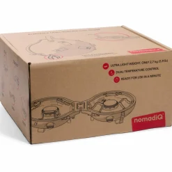 Gaskooktoestellen-NomadiQ Draagbaar outdoor 2-pits kooktoestel