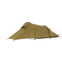 Nordisk Halland 2 PU 2.0 lichtgewicht tunneltent dark olive< 2-Persoons Tent|Tunneltenten