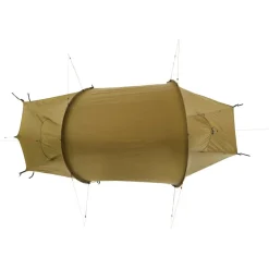 Nordisk Halland 2 PU 2.0 lichtgewicht tunneltent dark  olive< 2-Persoons Tent|Tunneltenten