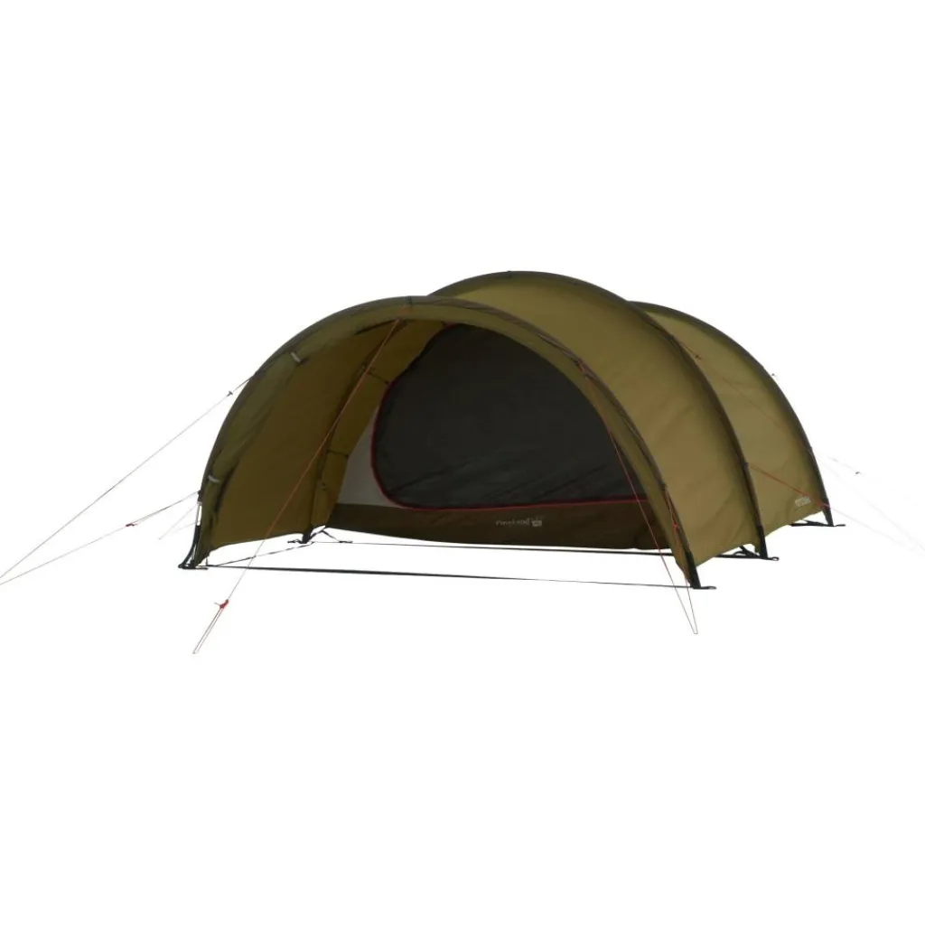 Nordisk Oppland 3 3.0 PU lichtgewicht tunneltent dark olive< 3-Persoons Tent|Tunneltenten