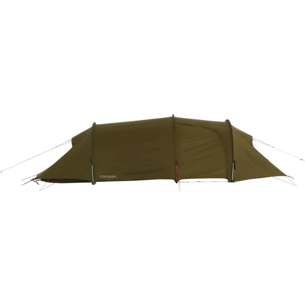 2-Persoons Tent|Tunneltenten-Nordisk Oppland 2 2.0 PU lichtgewicht tunneltent dark olive