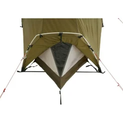 Nordisk Svalbard 1 2.0 PU lichtgewicht tunneltent dark olive< 1-Persoons Tent|Tunneltenten