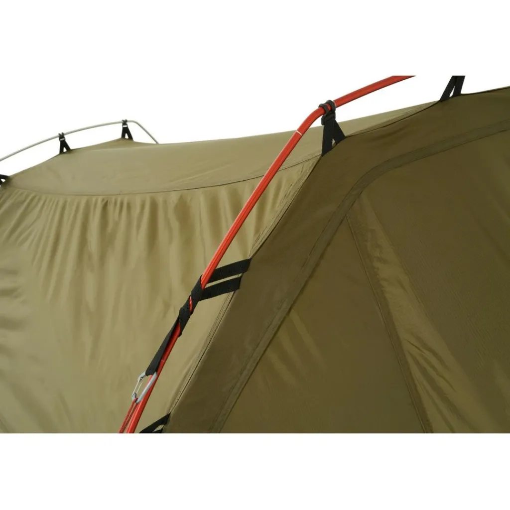 Nordisk Svalbard 1 2.0 PU lichtgewicht tunneltent dark olive< 1-Persoons Tent|Tunneltenten