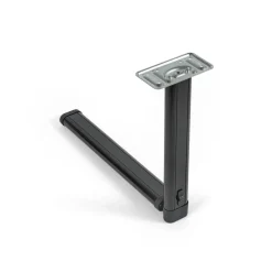 Tafelpoten-Novus Klaptafelpoot met middenknik zwart