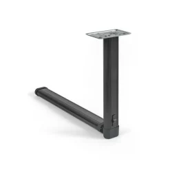 Tafelpoten-Novus Klaptafelpoot met middenknik zwart