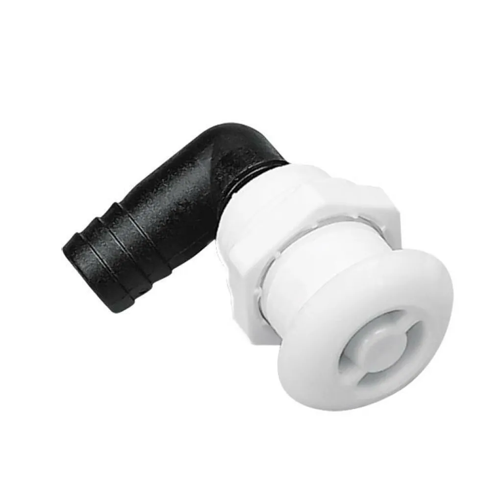 Nuova Rade tank ontluchting haaks 16 mm wit< Slangen