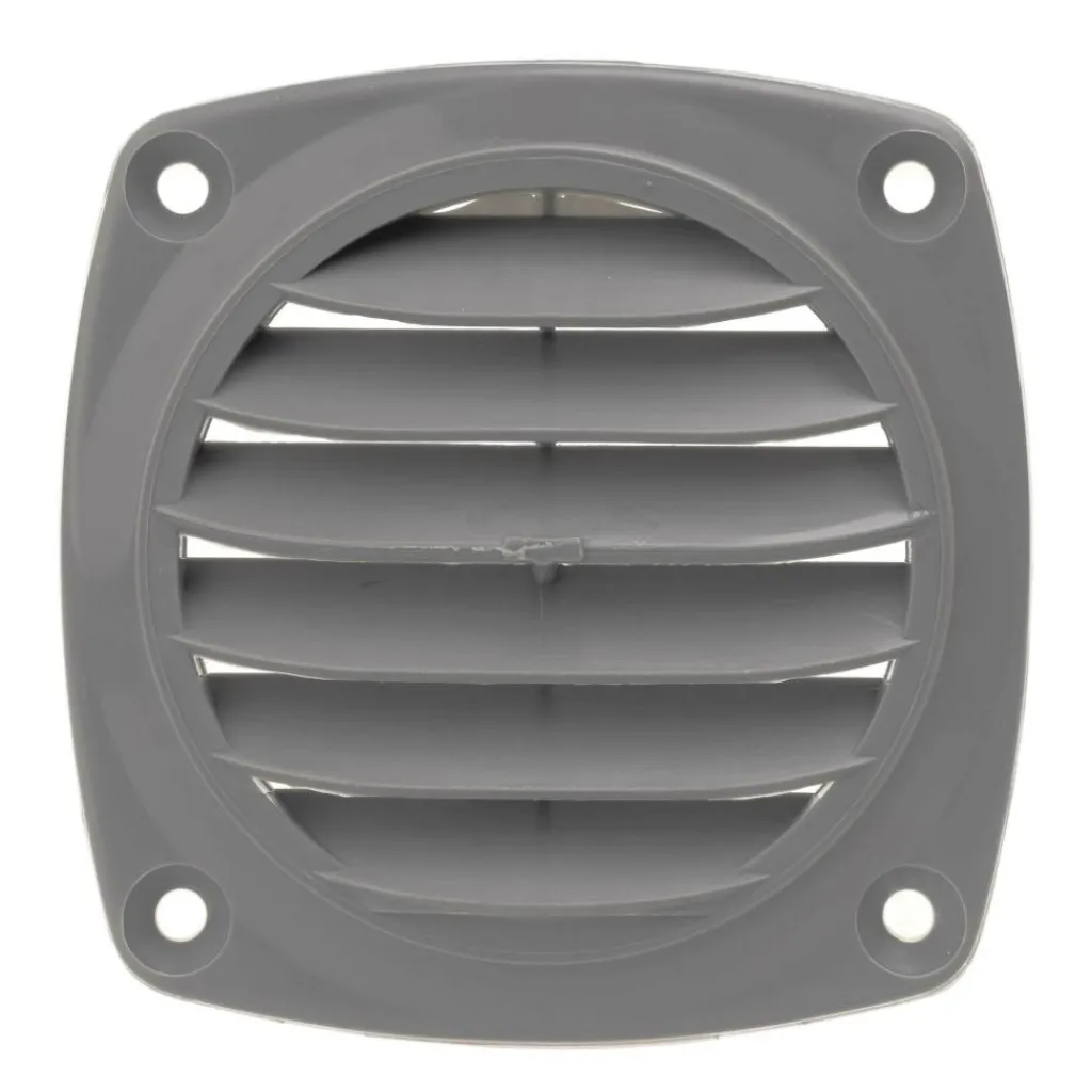 Nuova Rade ventilatierooster 82 x 82 mm grijs< Ventilatie