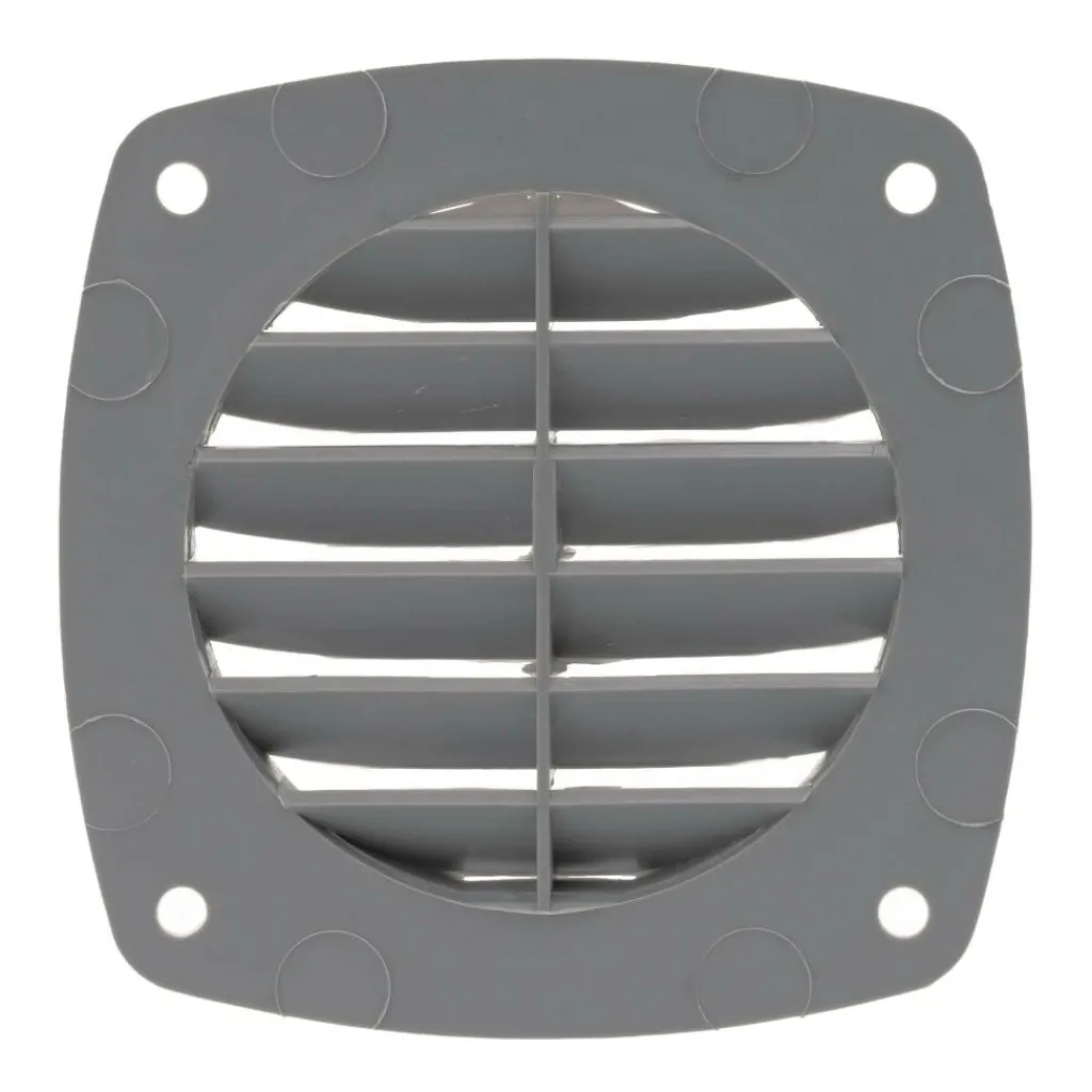 Nuova Rade ventilatierooster 82 x 82 mm grijs< Ventilatie