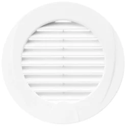 Nuova Rade  ventilatierooster rond 76 mm wit< Ventilatie