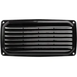 Nuova Rade  ventilatierooster 200 x 100 mm zwart< Ventilatie