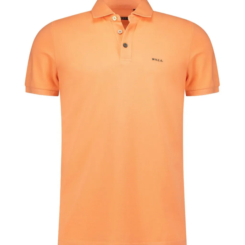 NZA New Zealand Auckland polo heren dusty coral< Shirts, Polo's & Blouses