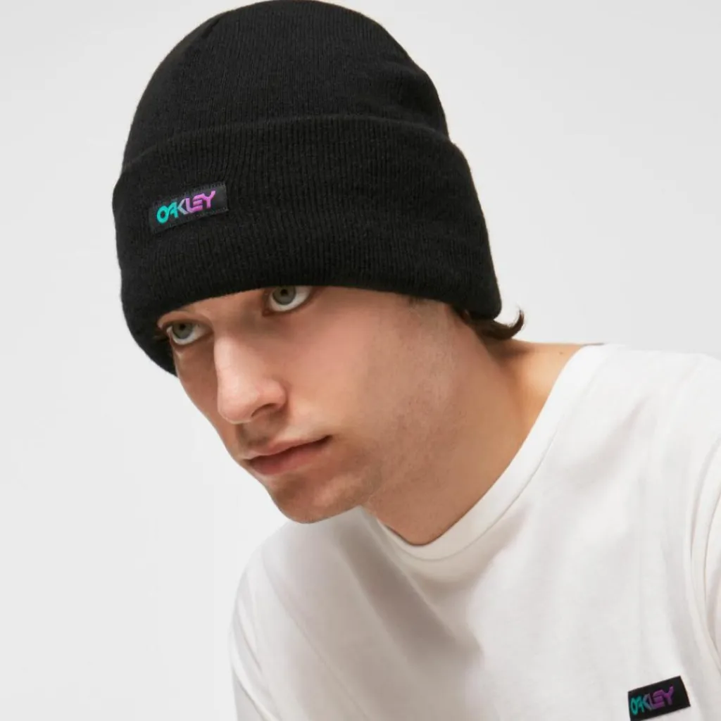 Mutsen|Wintersport-Oakley B1B Gradient Patch muts blackout