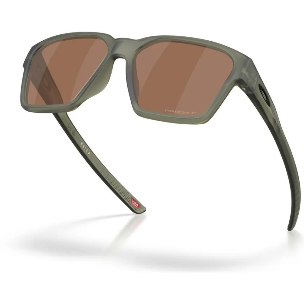 Oakley Briza zonnebril prizm tungsten polarized matte olive ink< Zonnebrillen
