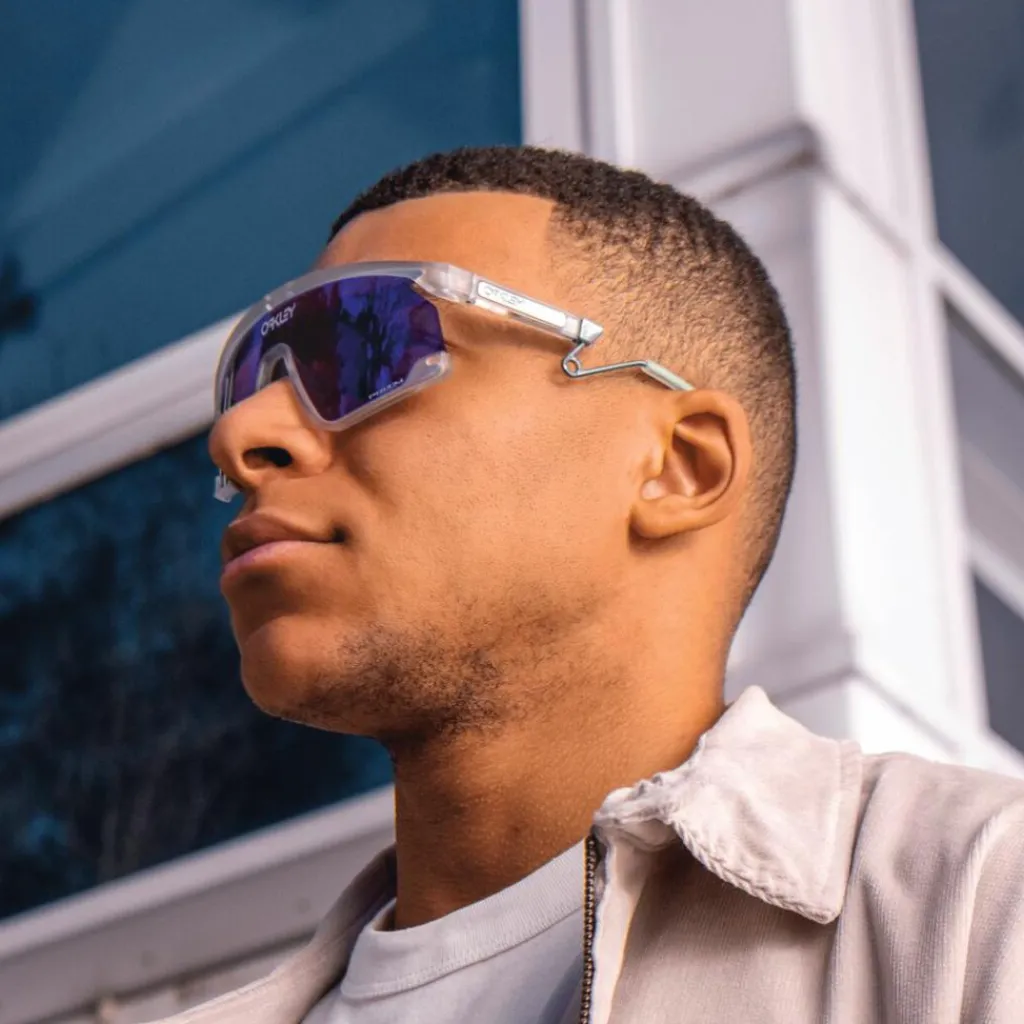 Oakley BXTR Metal zonnebril heren matte clear< Zonnebrillen