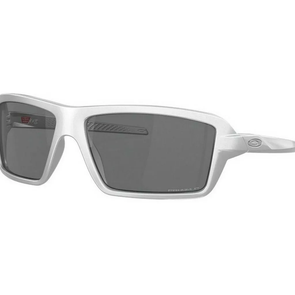 Oakley Cables zonnebril prizm black polarized x silver< Zonnebrillen