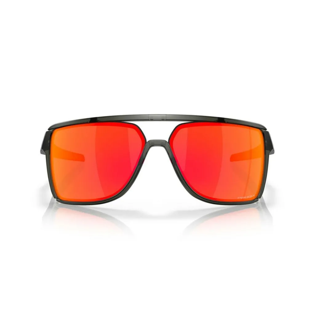 Oakley Castel zonnebril heren matte grey smoke< Zonnebrillen