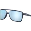 Zonnebrillen-Oakley Castel zonnebril matte trans blue
