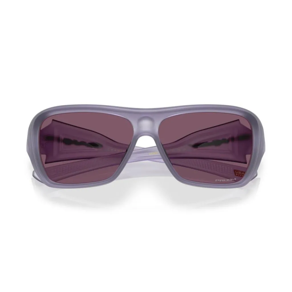 Zonnebrillen-Oakley Chaminade zonnebril prizm indigo matte transparent lilac