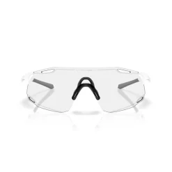 Zonnebrillen-Oakley Cybr Dyno zonnebril clear to black iridium  photochromic matte white
