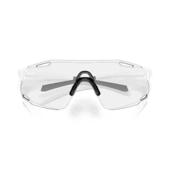 Zonnebrillen-Oakley Cybr Dyno zonnebril clear to black iridium photochromic matte white