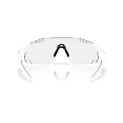 Zonnebrillen-Oakley Cybr Dyno zonnebril clear to black iridium photochromic matte white