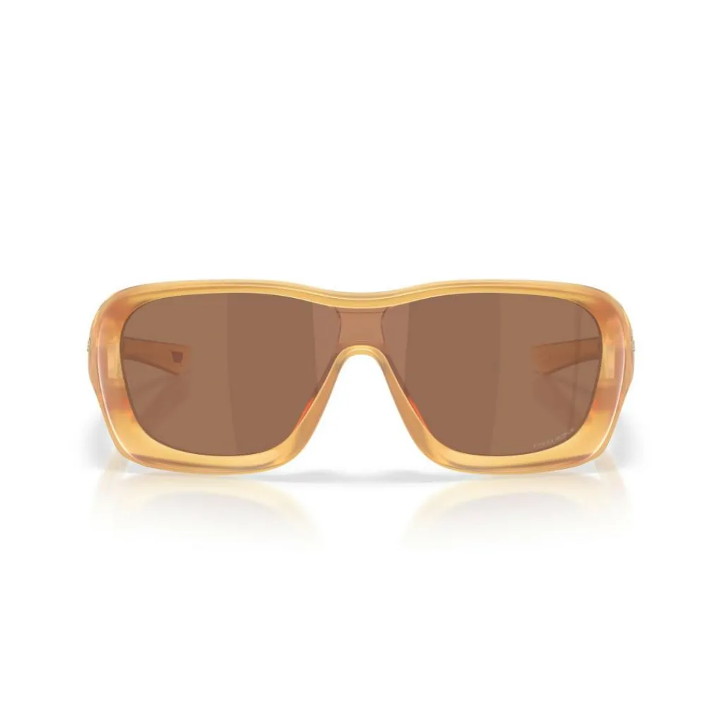 Oakley De La Salle zonnebril prizm tungsten matte transparent light curry< Zonnebrillen