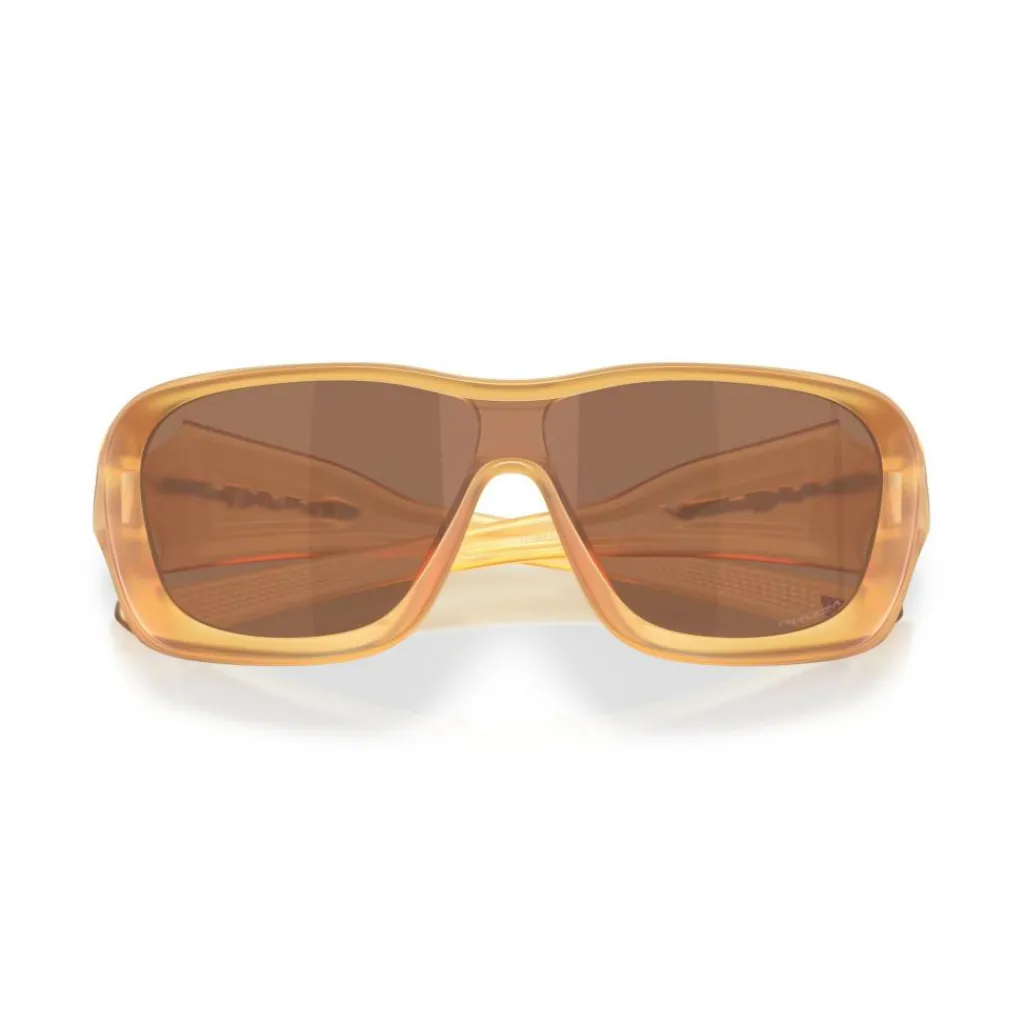 Oakley De La Salle zonnebril prizm tungsten matte transparent light curry< Zonnebrillen