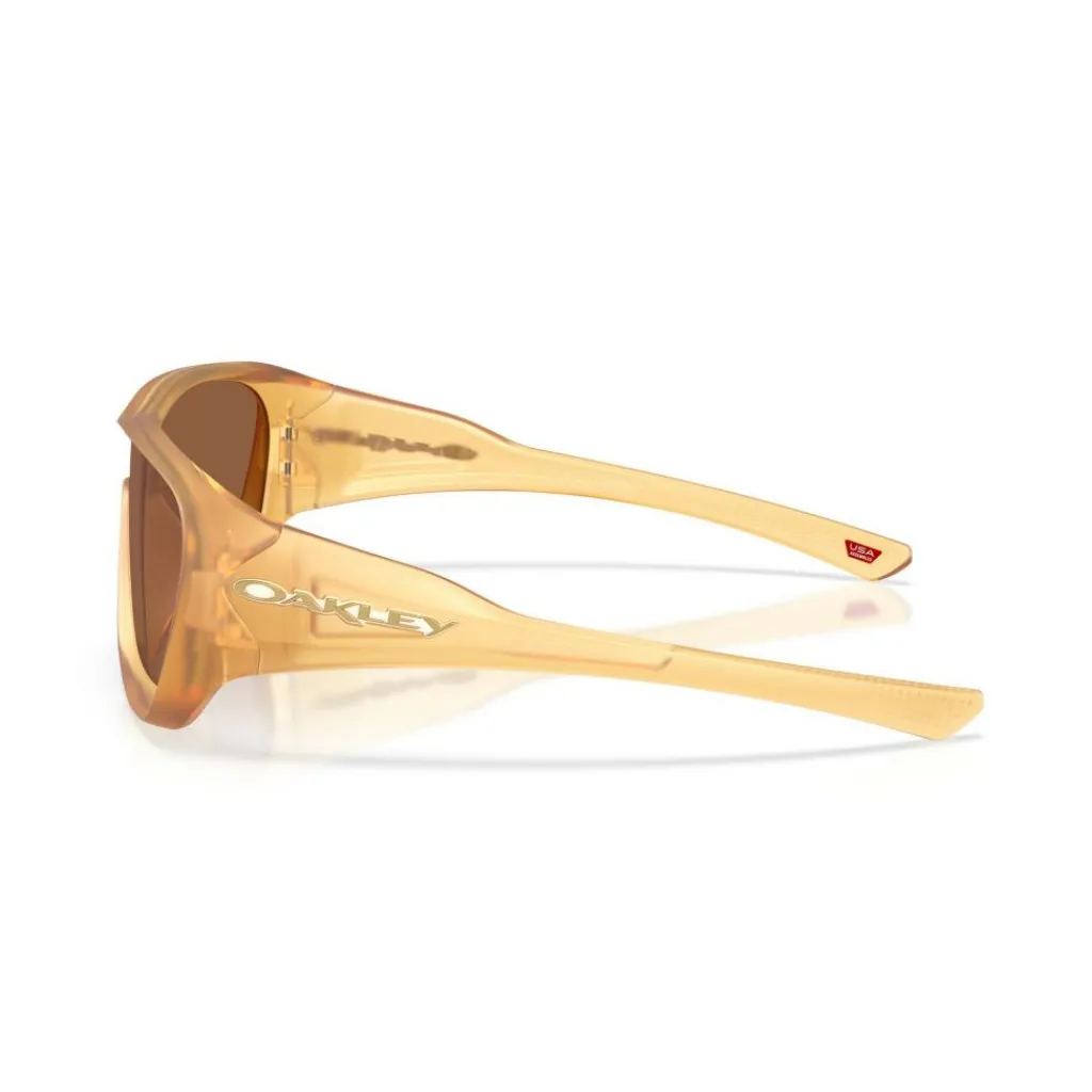 Oakley De La Salle zonnebril prizm tungsten matte transparent light curry< Zonnebrillen