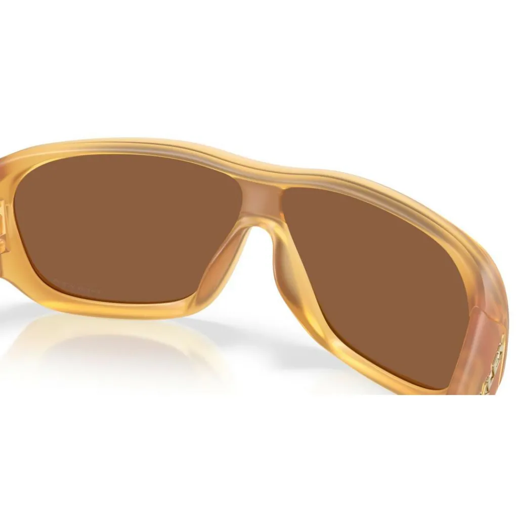 Oakley De La Salle zonnebril prizm tungsten matte transparent light curry< Zonnebrillen