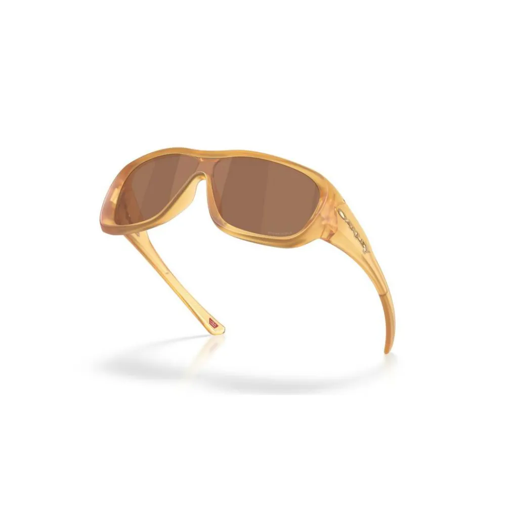 Oakley De La Salle zonnebril prizm tungsten matte transparent light curry< Zonnebrillen