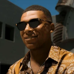 Zonnebrillen-Oakley Deadbolt Kylian Mbappe Collection zonnebril prizm black satin black