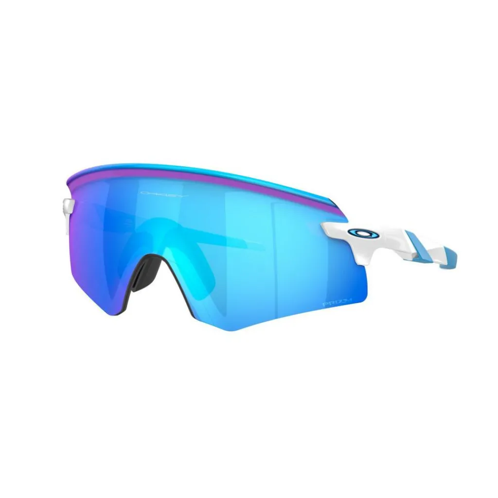 Zonnebrillen-Oakley Encoder zonnebril heren polished white