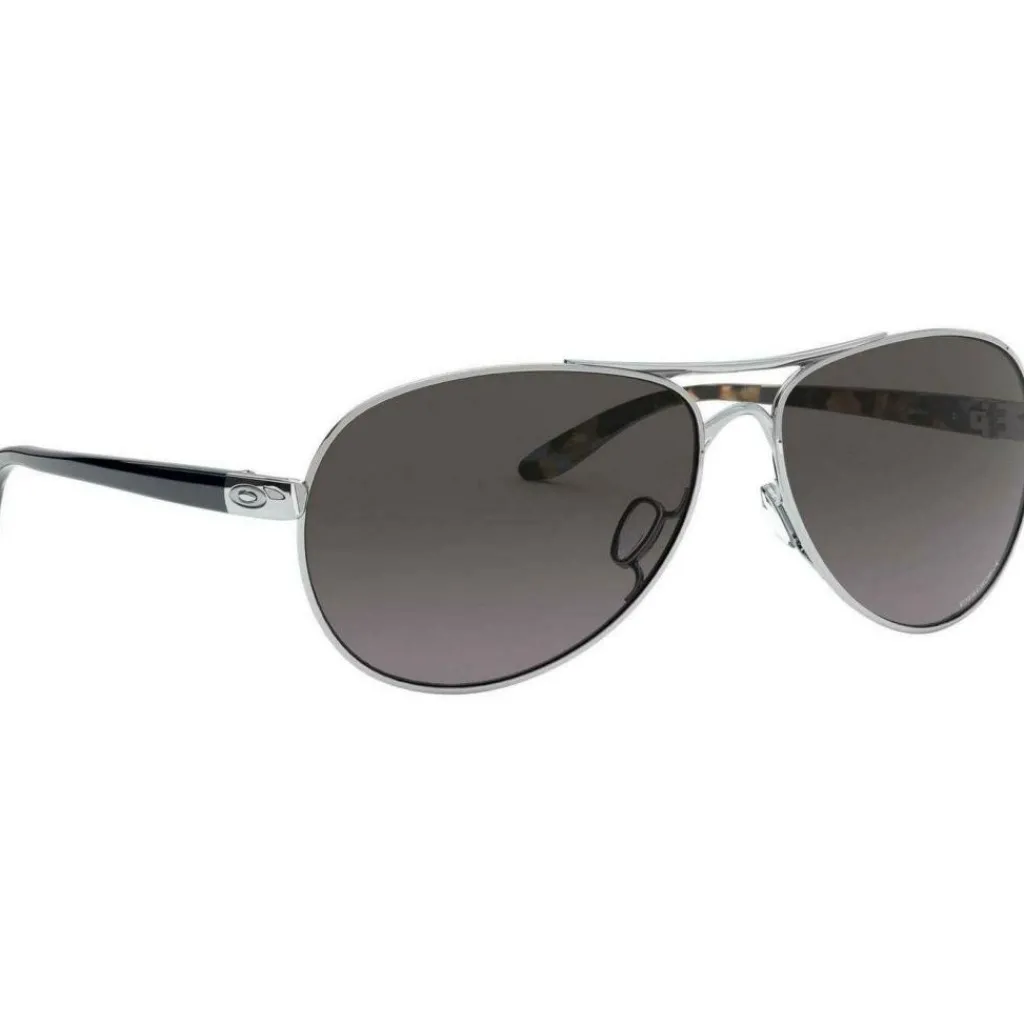 Zonnebrillen-Oakley Feedback zonnebril dames polished chrome