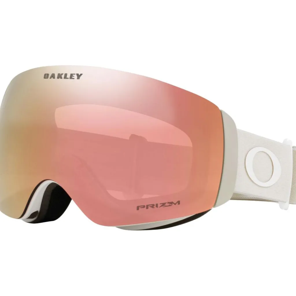 Skibrillen|Wintersport-Oakley Flight Deck M skibril prizm rose gold iridium matte cool grey