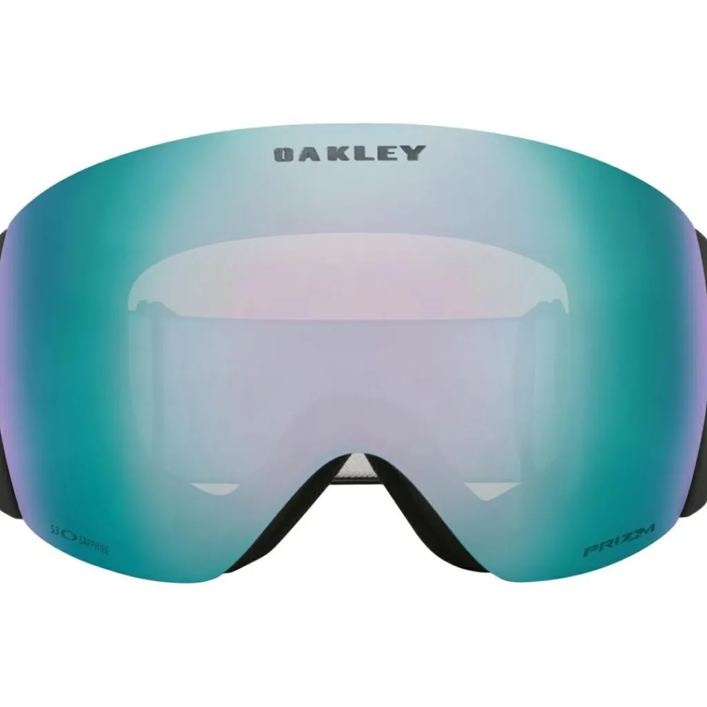 Oakley Flight Deck Pro L skibril prizm snow sapphire iridium matte black< Skibrillen|Wintersport