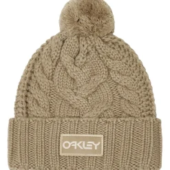 Oakley Harper Pom muts pebble< Mutsen|Wintersport