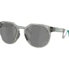 Oakley HSTN Aston Martin Aramco F1 Team zonnebril grey ink< Zonnebrillen