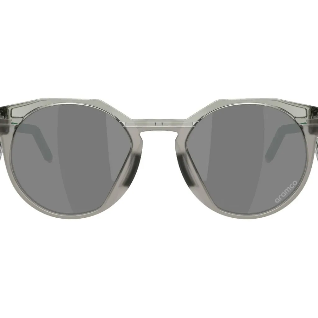 Oakley HSTN Aston Martin Aramco F1 Team zonnebril grey ink< Zonnebrillen