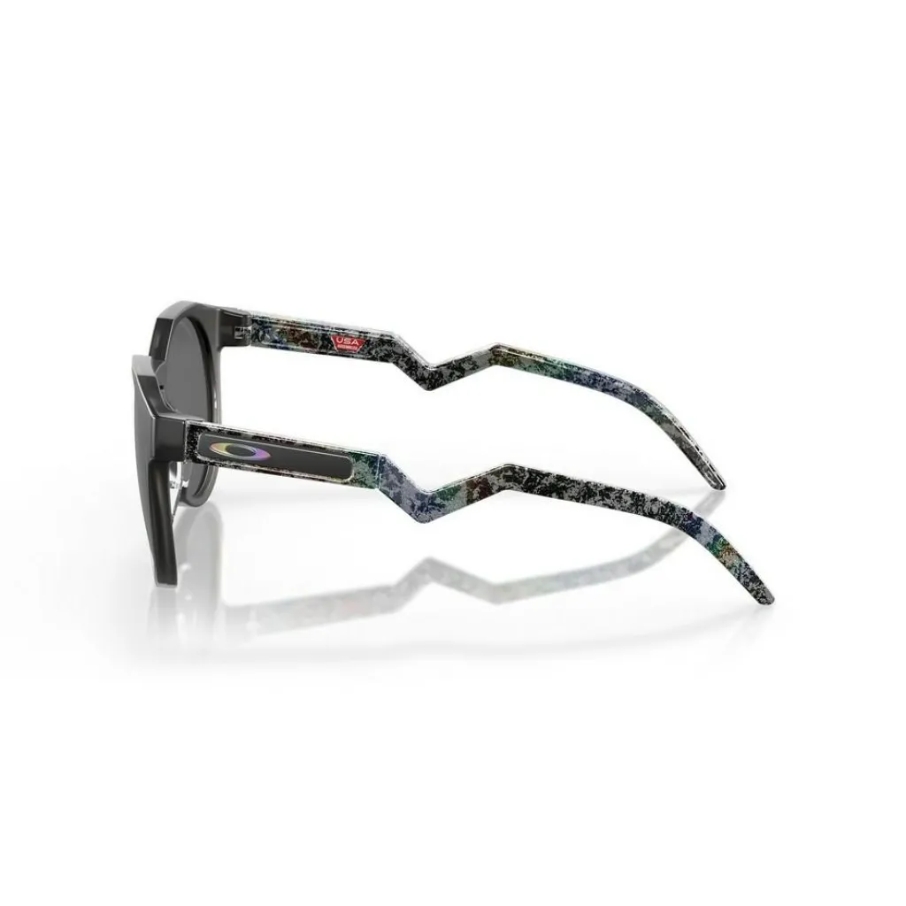 Zonnebrillen-Oakley HSTN zonnebril prizm black matte grey smoke