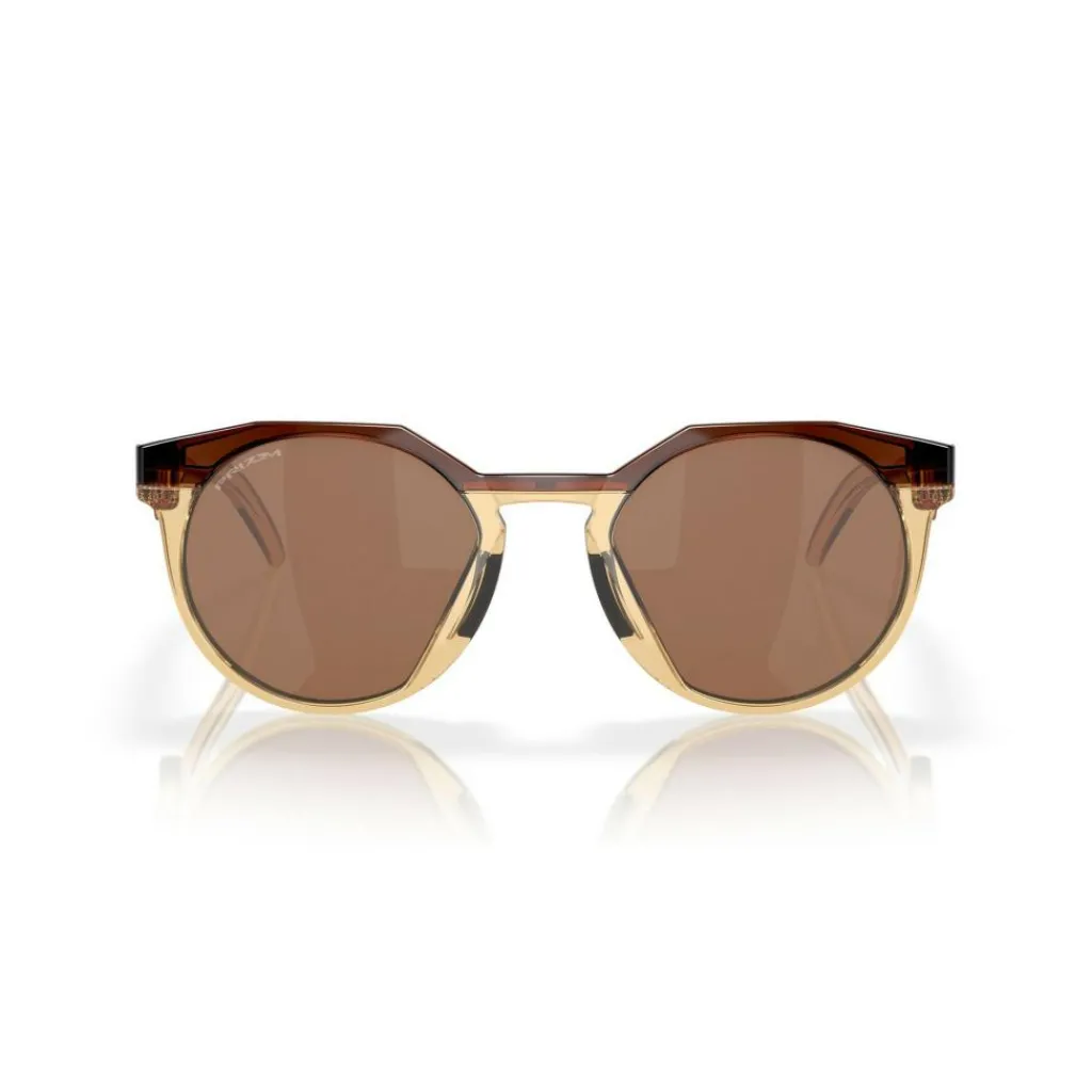 Zonnebrillen-Oakley Kylian Mbappé Signature Series HSTN zonnebril heren dark amber light curry