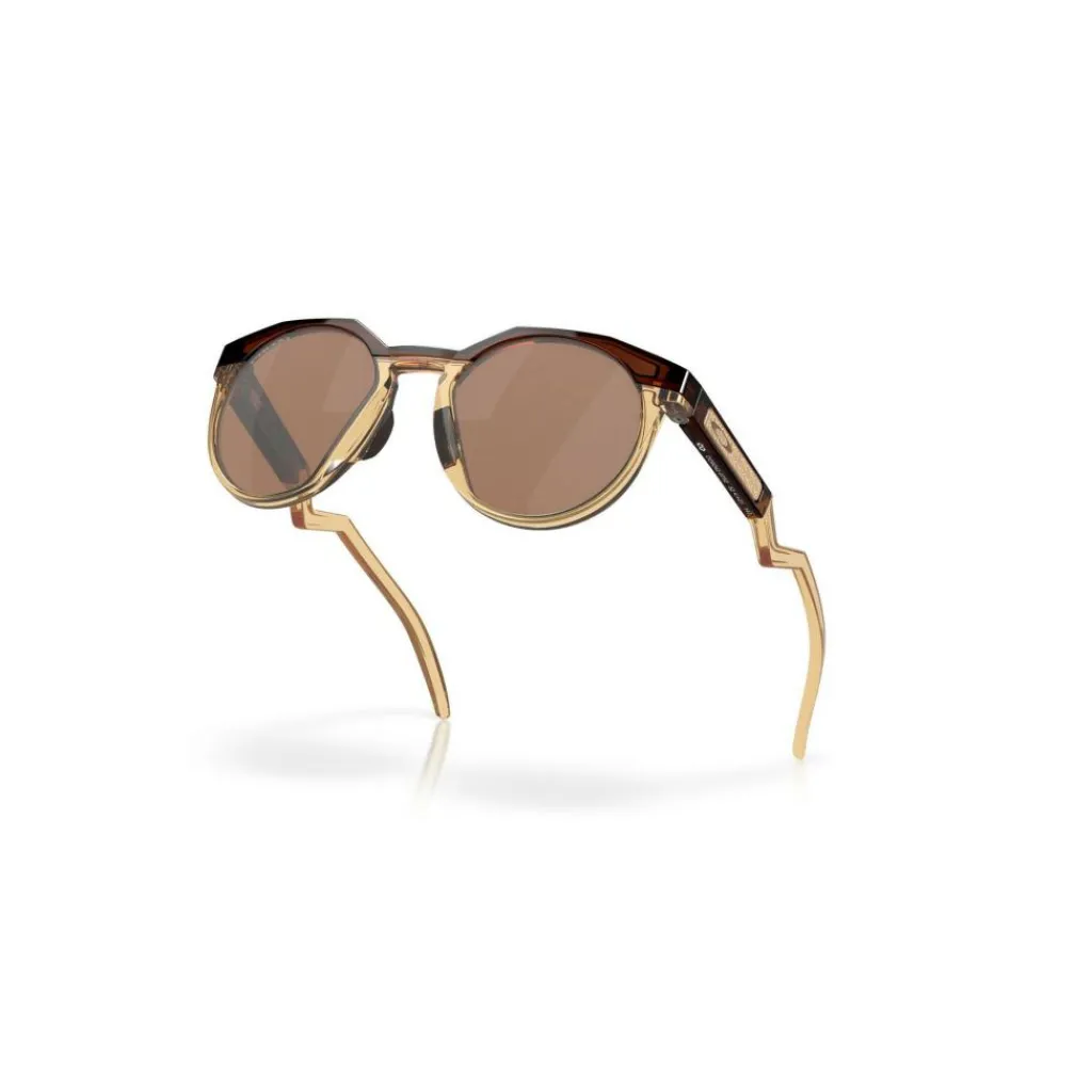 Zonnebrillen-Oakley Kylian Mbappé Signature Series HSTN zonnebril heren dark amber light curry