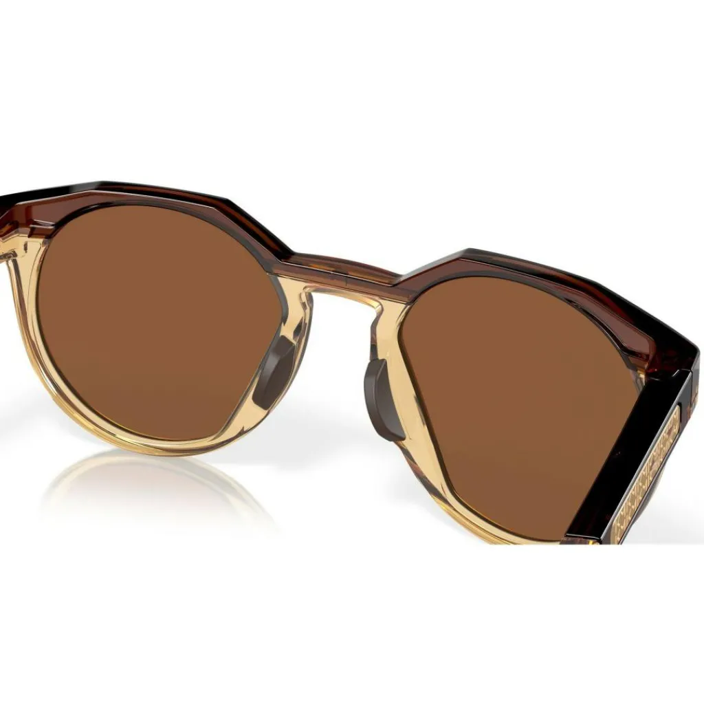 Zonnebrillen-Oakley Kylian Mbappé Signature Series HSTN zonnebril heren dark amber light curry