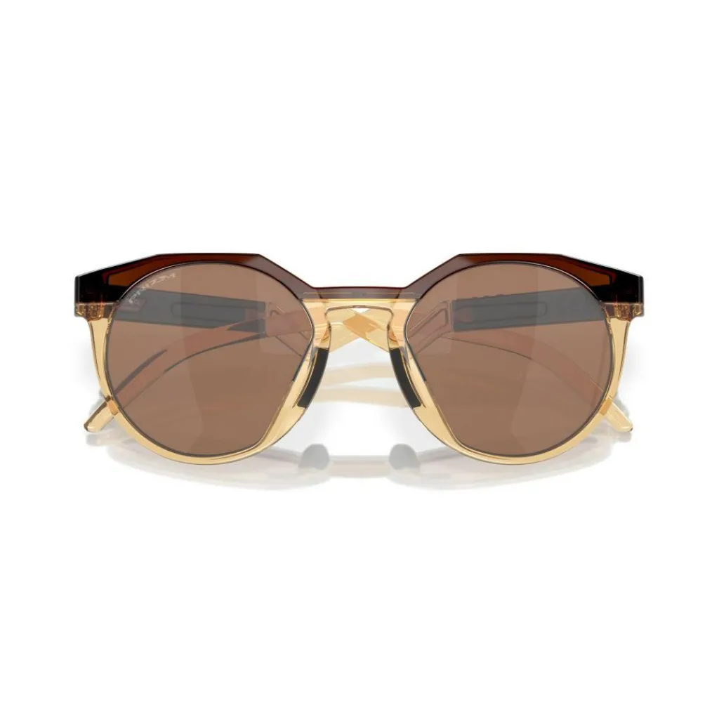 Zonnebrillen-Oakley Kylian Mbappé Signature Series HSTN zonnebril heren dark amber light curry