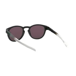 Oakley Latch zonnebril prizm grey jade alt iridium  matte black fade white< Zonnebrillen