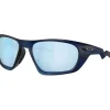 Zonnebrillen-Oakley Lateralis zonnebril transparent blue
